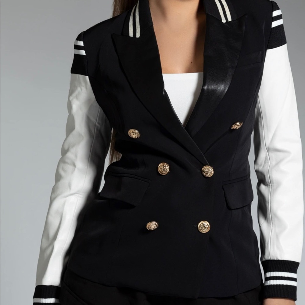 Blazer runs small. I needed a bigger size. Brand new never worn.